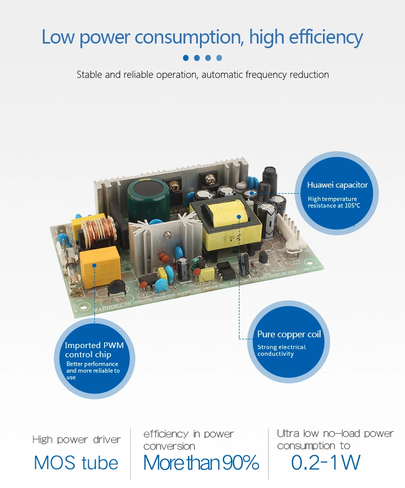 PS-45 Single Output Open-Frame Switching Power Supply 45W