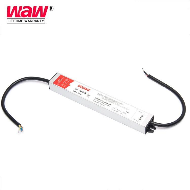 Bg-30-12 IP67 30W 12V 2.5A Waterproof LED Driver with Ce RoHS