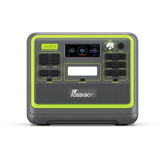 Fossibot 개인 모듈 방수 고속 충전 맞춤형 2400W 휴대용 발전소 110V/220V AC DC USB QC3.0 포트